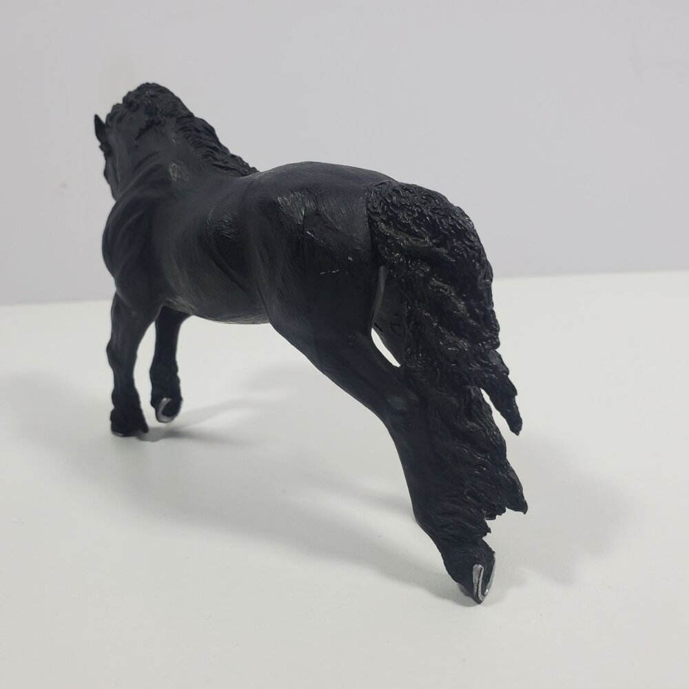 2005 Safari LTD Friesian Horse Black 5" Figure Retired - Picture 7 of 16